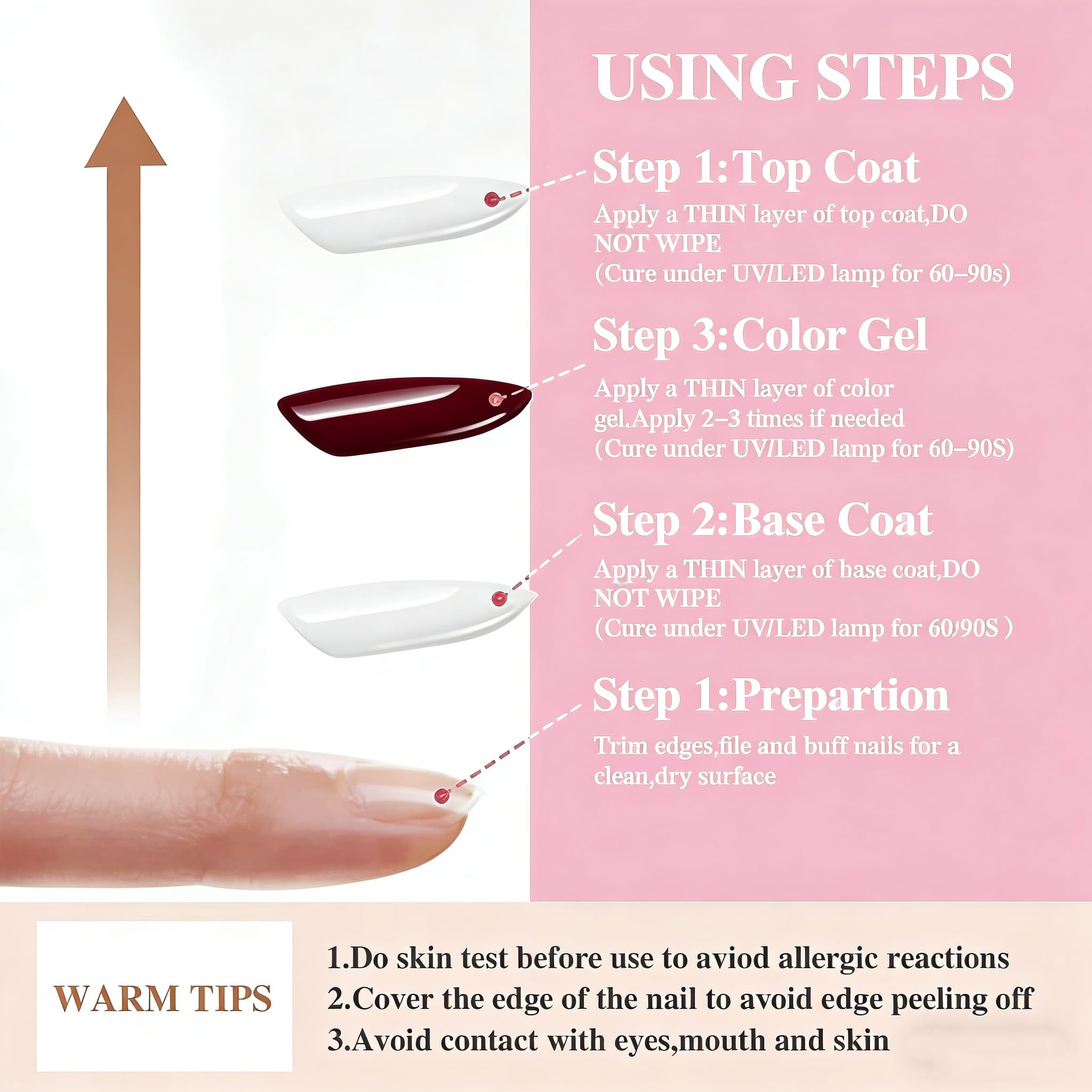 Soak Off UV LED Gel Nail Polish Set Multi Colors All Seasons Gel Polish Set