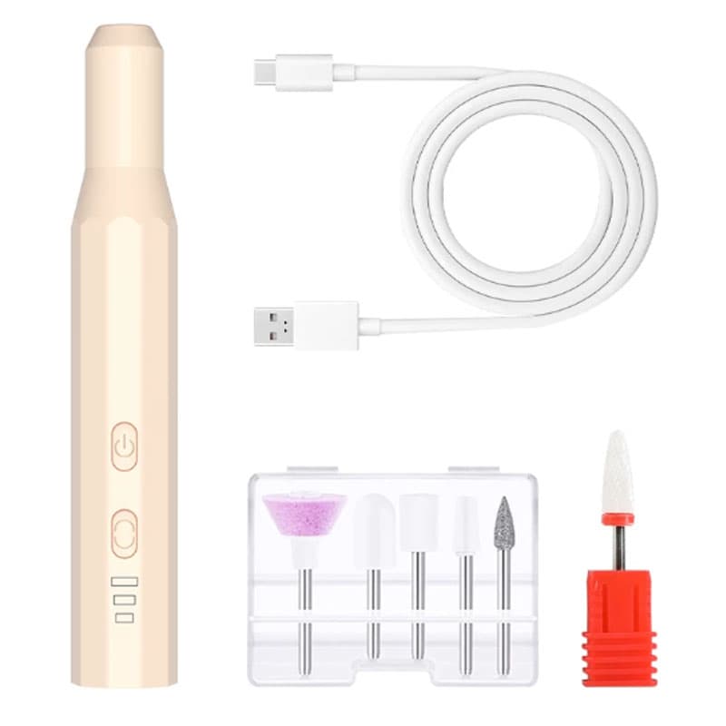 Electric Nail Drill Machine File Efile Set for Acrylic Gel Nails